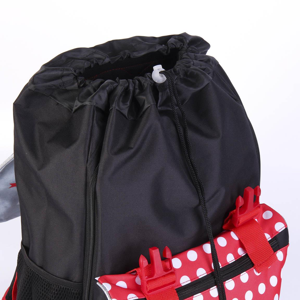 Zaino Minnie Mouse DISNEY Estensibile Scuola Elementare - 4025