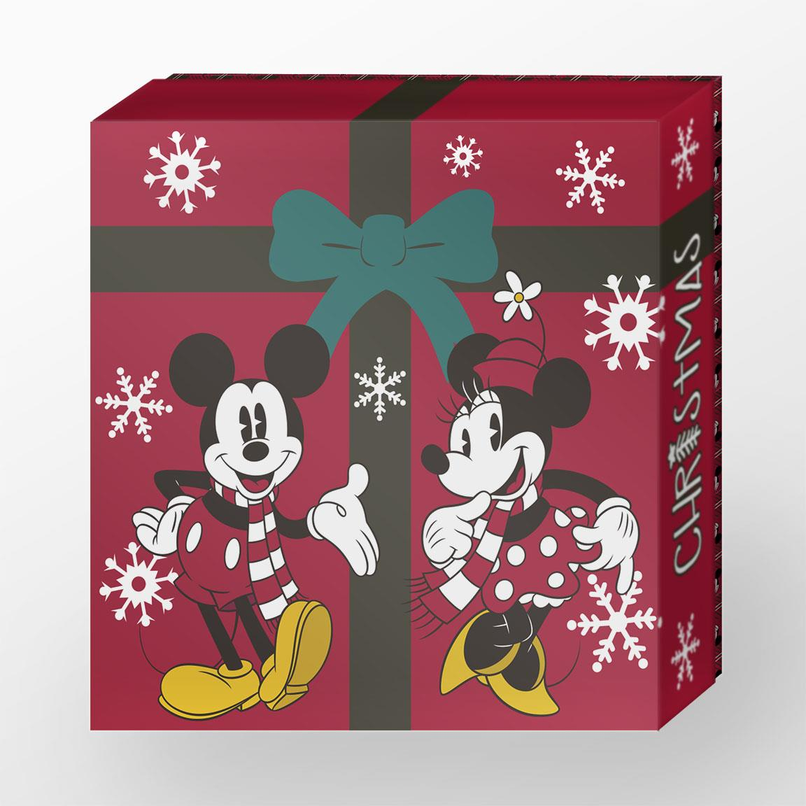 Pigiama Natalizio Minnie Mouse DISNEY 100% Cotone Jersey Bambina - 8164