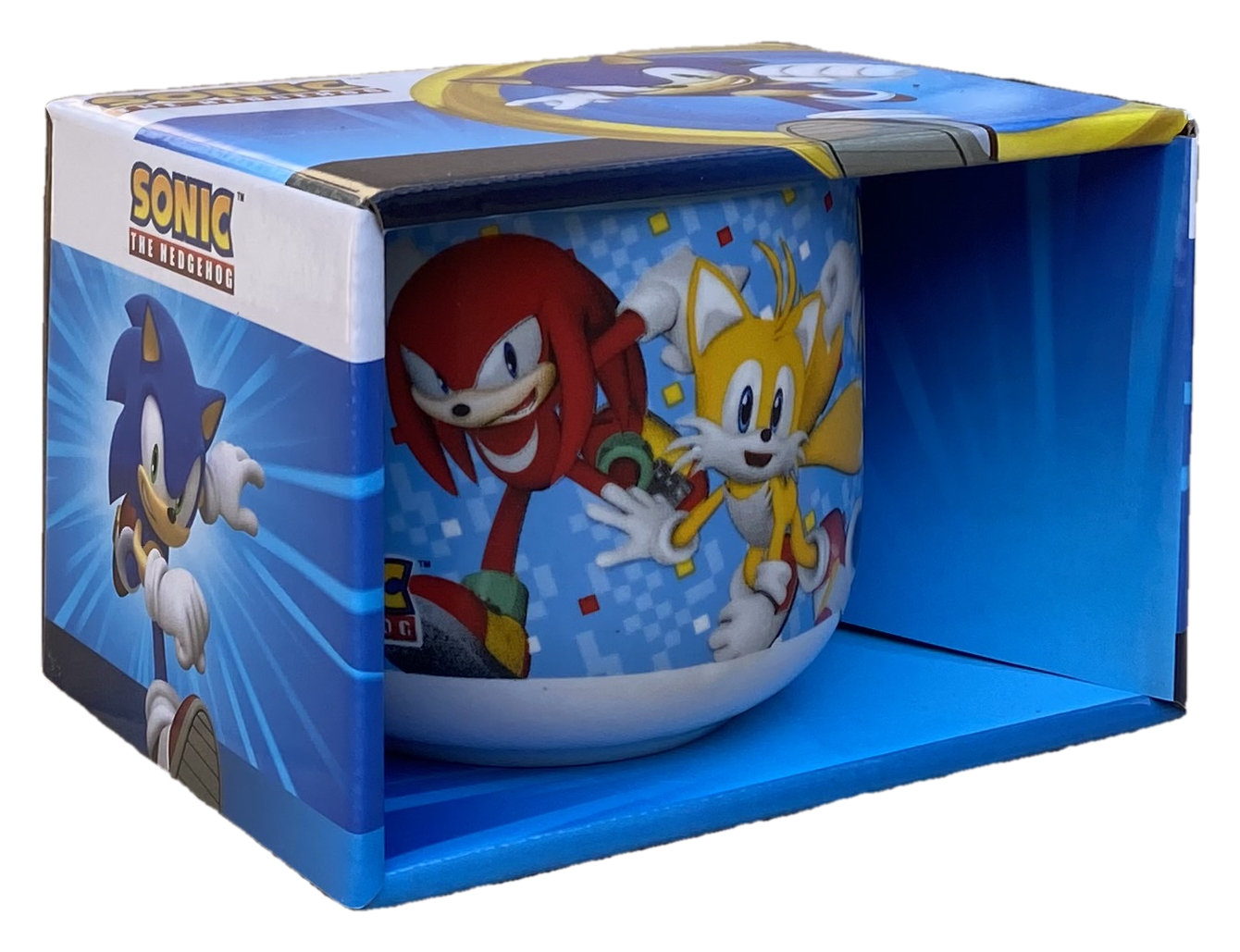 Tazza Larga Jumbo Sonic in Ceramica 380 Ml Confezione Regalo -  Sn5185mc