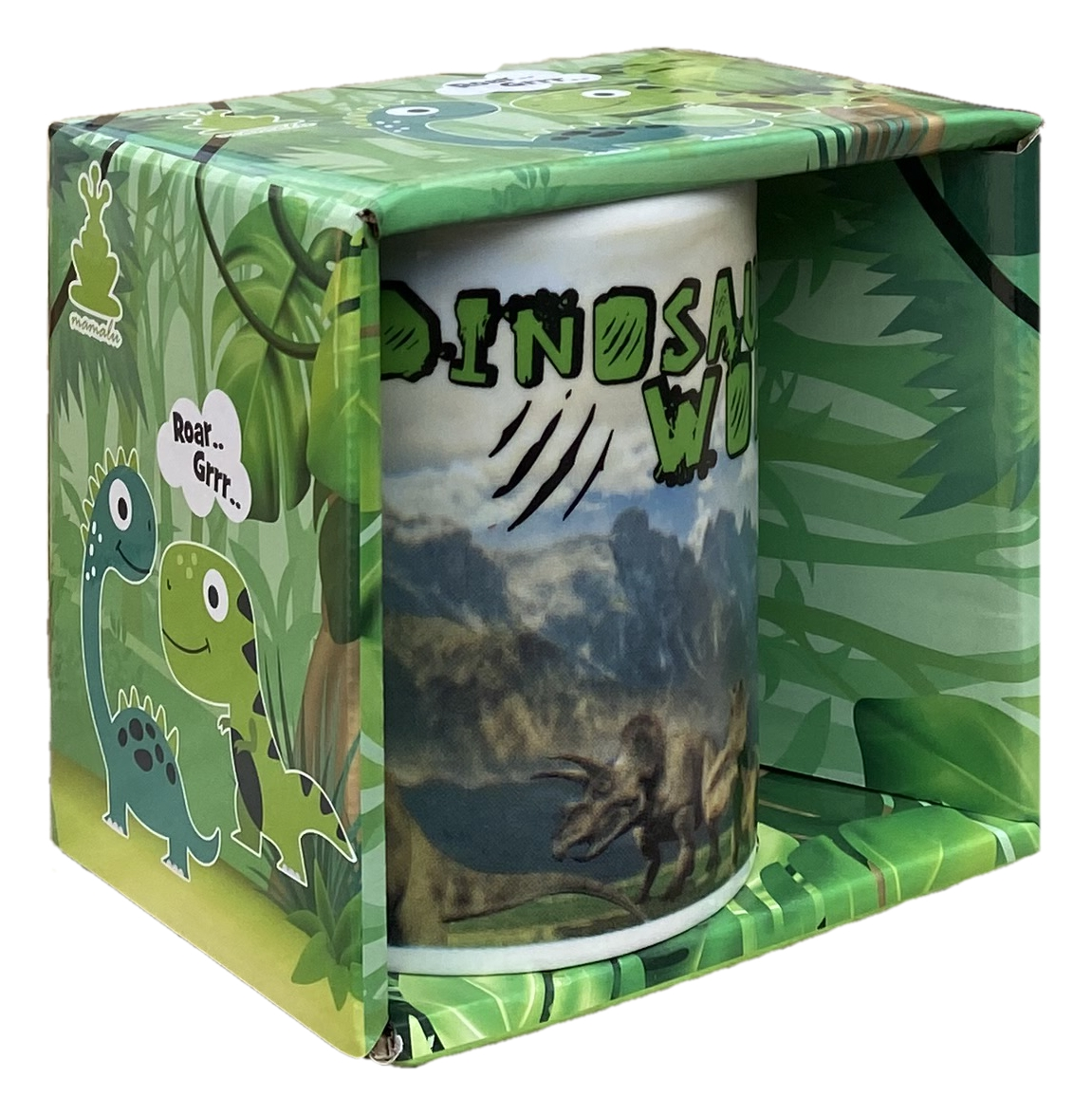 Tazza Mug Dinosauri in Ceramica 350 Ml Confezione Regalo - X05571mc