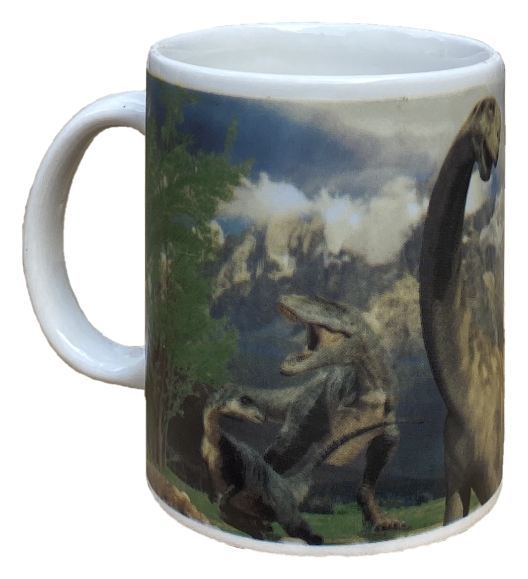 Tazza Mug Dinosauri in Ceramica 350 Ml Confezione Regalo - X05571mc