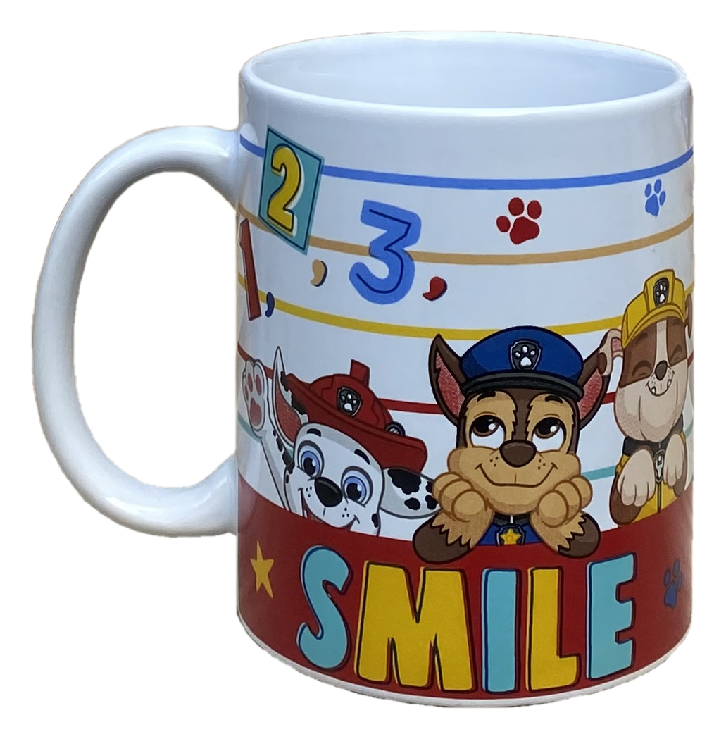 Tazza Mug Paw Patrol in Ceramica 350 Ml Confezione Regalo - N05561mc
