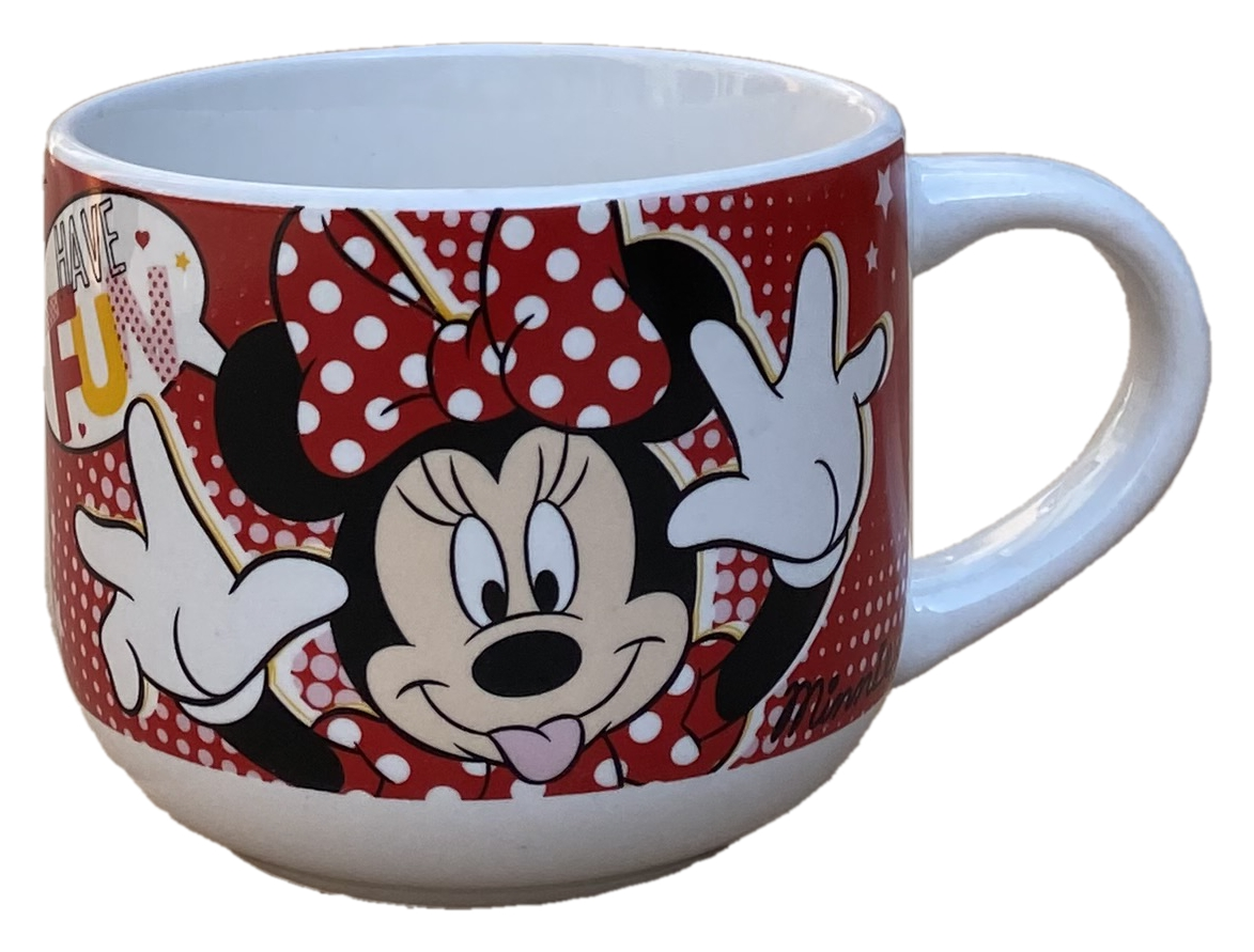 Tazza Larga Jumbo Minnie Mouse DISNEY in Ceramica 380 Ml Confezione Regalo - D05530mc