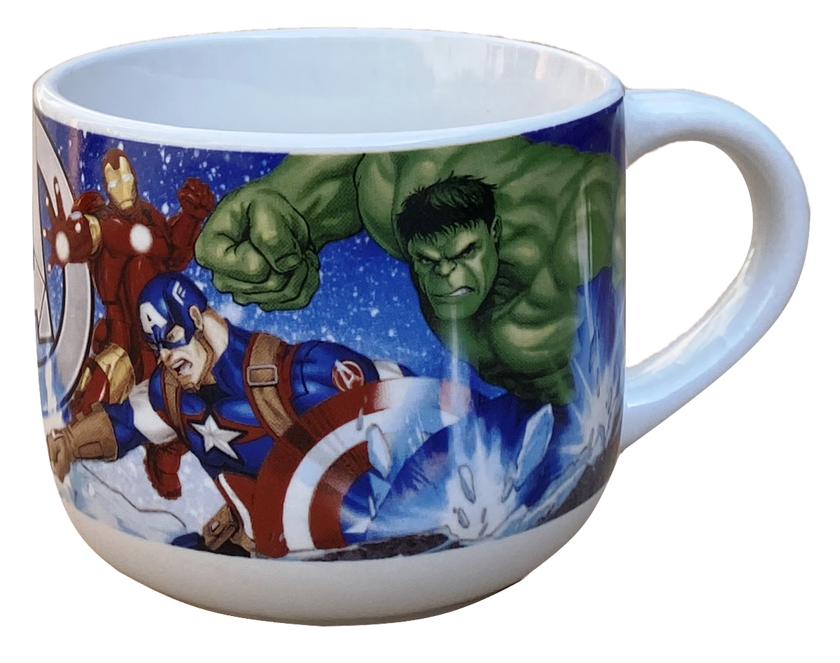 Tazza Larga Jumbo Avengers MARVEL in Ceramica 380 Ml Confezione Regalo - M05550mc