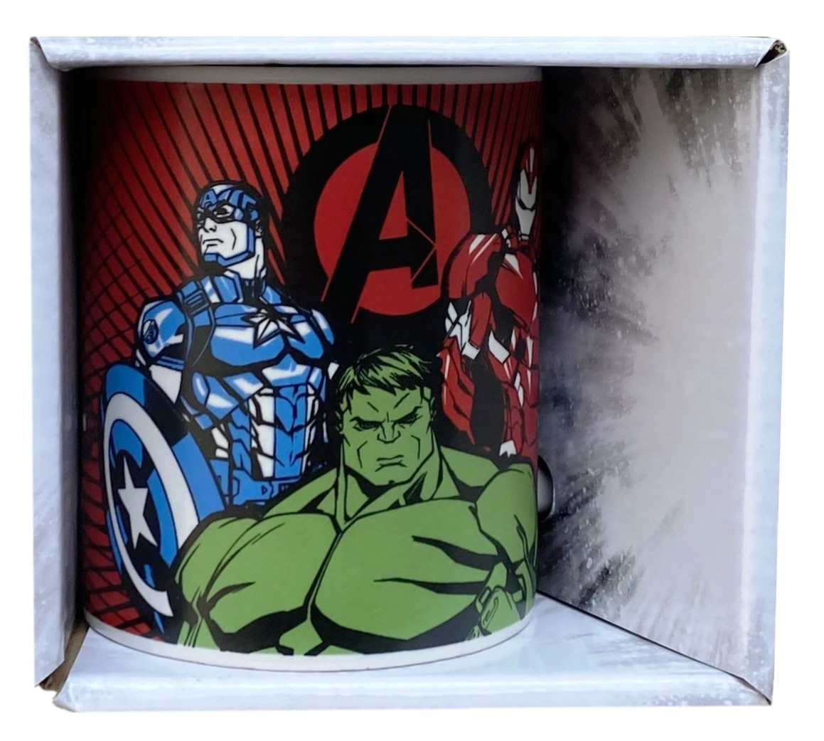Tazza Mug Avengers MARVEL in Ceramica 350 Ml Confezione Regalo - M05551mc