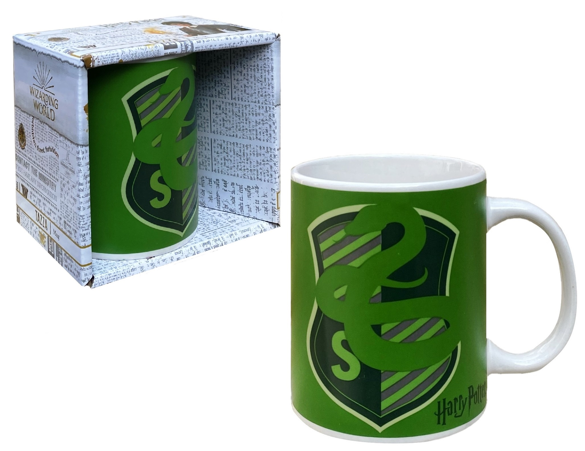 Tazza Mug Harry Potter Serpeverde in Ceramica 350 Ml Confezione Regalo - L05205mc