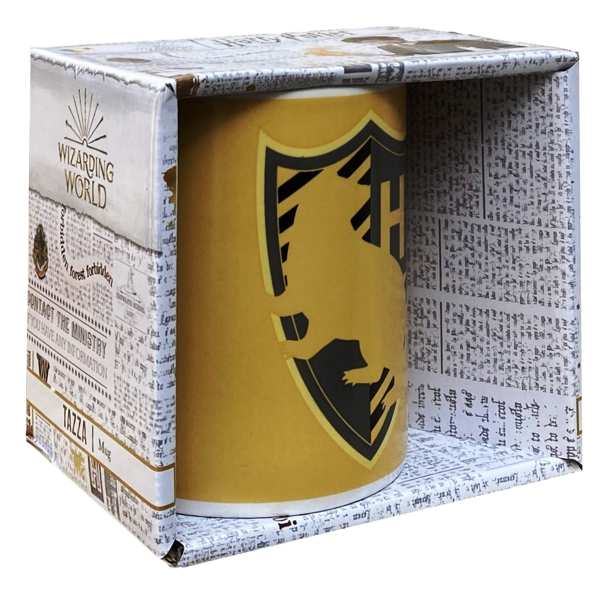 Tazza Mug Harry Potter Tassorosso in Ceramica 350 Ml Confezione Regalo - L05206mc