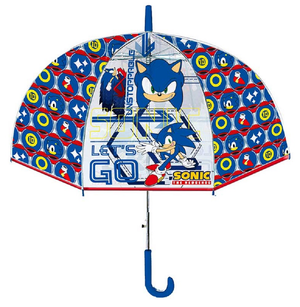 Ombrello Sonic Trasparente Cupola Manuale 8 Raggi Bambino - Sn4388mc