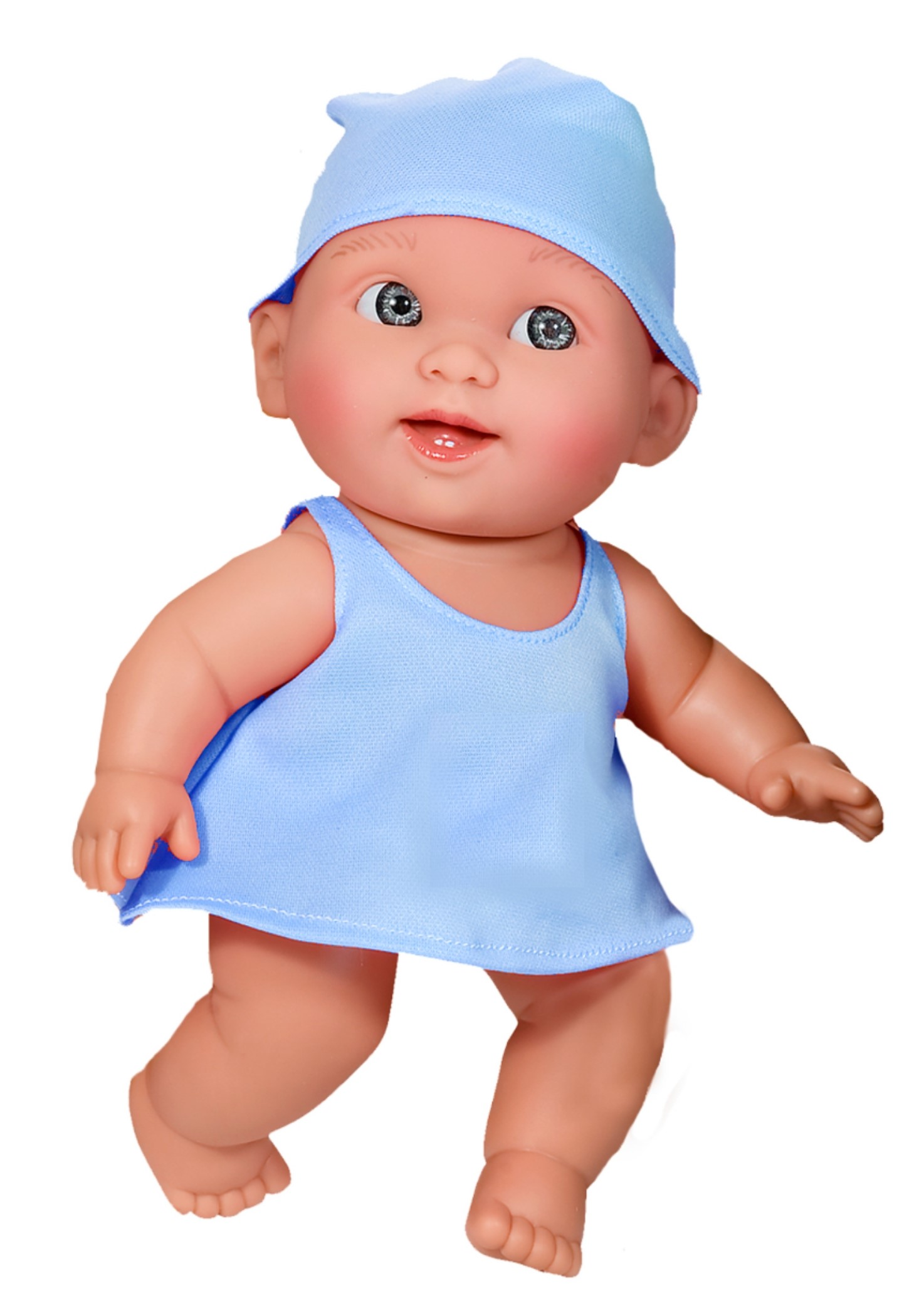 Bambola con Bandana Rauber Profumata Vestitino 27 CM Bambolotto - 2402celeste