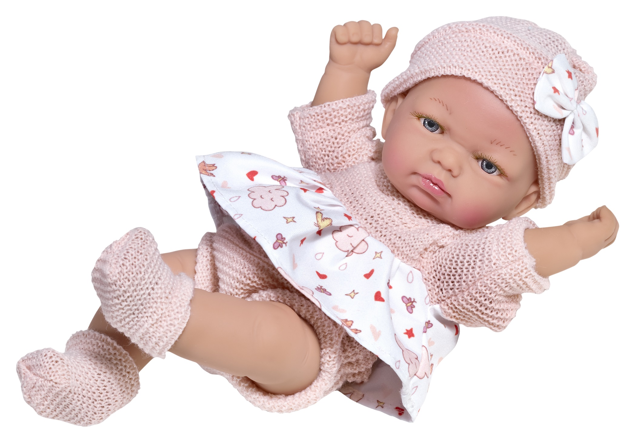 Bambola con Accessori Rauber Profumata Cappello Vestito Pantaloni 25 CM Bambolotto - 2580