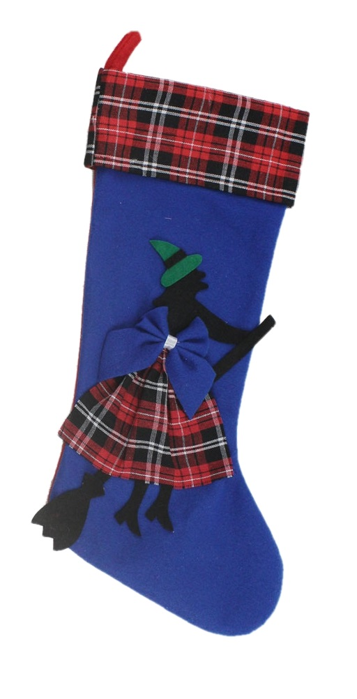 Calza Della Befana con Befana 45 CM in Pannolenci Dolci Regali Caramelle - 94953/2