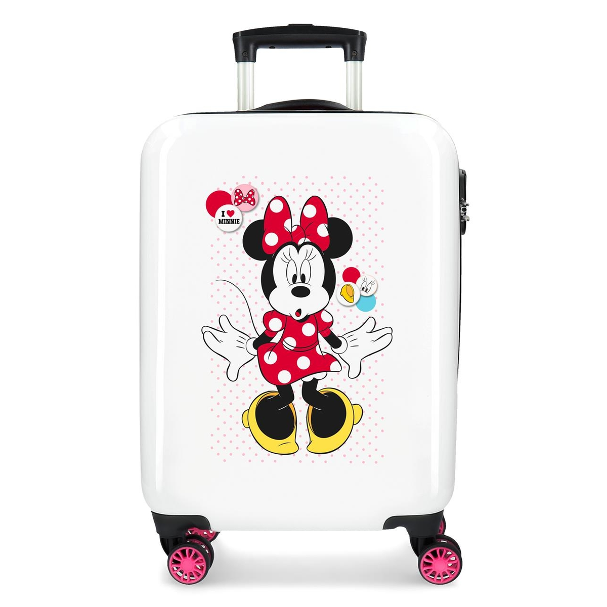 Trolley Minnie DISNEY Valigia da Viaggio Cm. 55x38x20 in ABS - 4681766