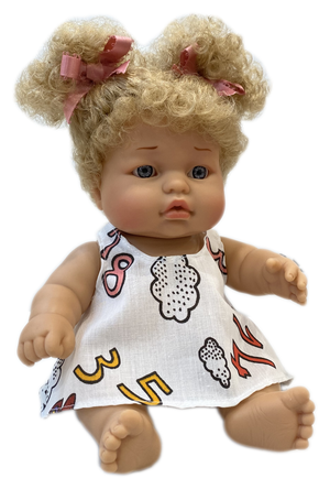 Bambola con Accessori Rauber Profumata Vestitino Pantaloncini 25 CM Bambolotto - 2174/10