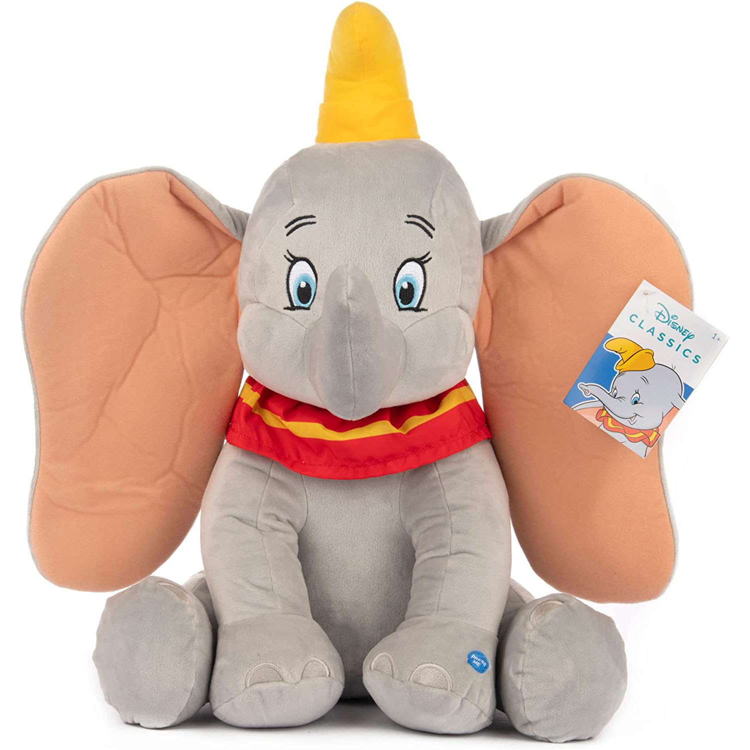 Peluche Dumbo DISNEY Elefante Seduto con Suono 50 CM - Dcl9272-2