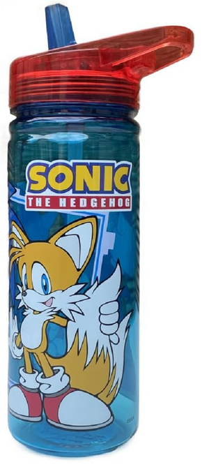 Borraccia Ecozen Sonic the Hedgehog in Tritan Bottiglia con Beccuccio Ripiegabile 580 Ml -79022