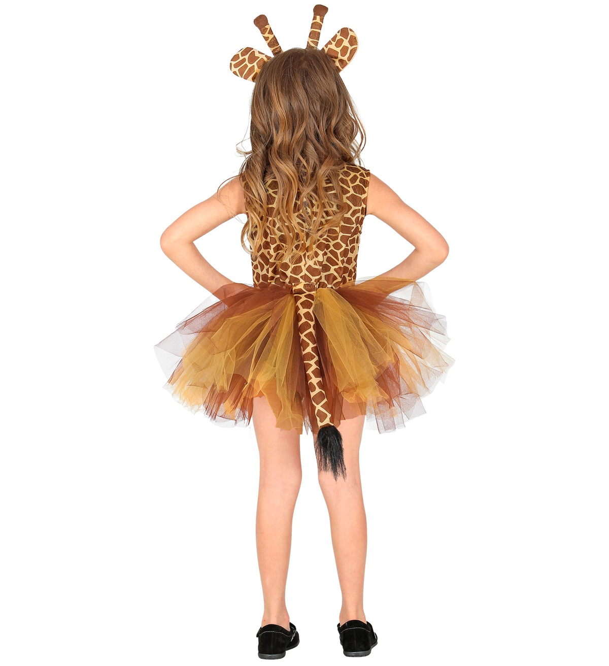 Set Travestimento Giraffa Tutu Copricapo Accessori Carnevale - 10361