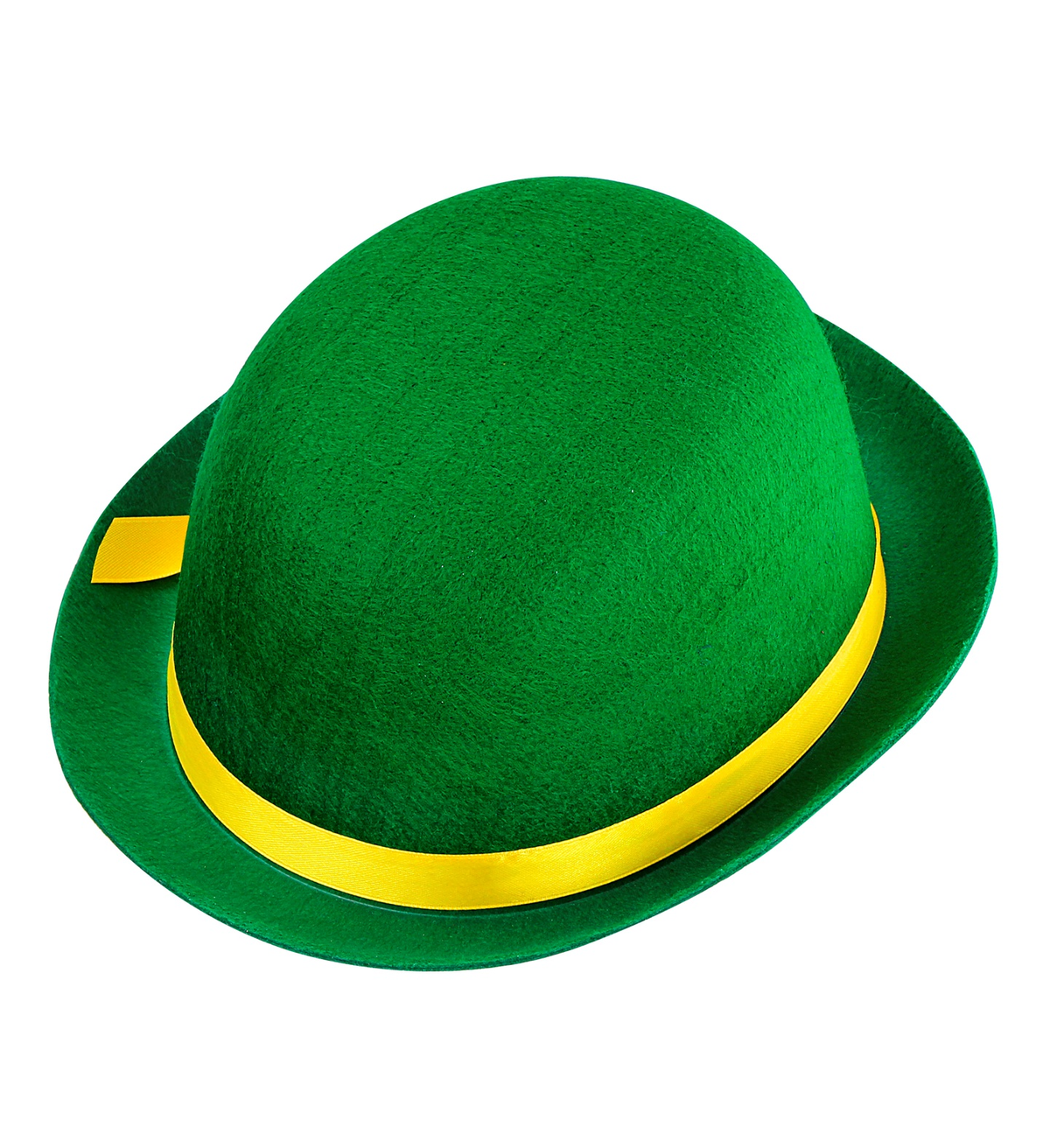 Bombetta Verde Clown Cappello in Feltro Accessri Abito Vestito Carnevale Bambino - 32634