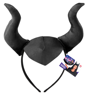 Cerchietto con Applicazioni Malefica Accessori Travestimento Carnevale - 00310