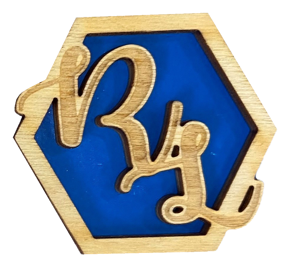 Tag in Legno per Bomboniere Esagonale Segnaposto Etichetta Personalizzabile per Feste e Cerimonie - Tlf0014