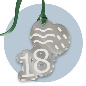 Tag in Plexiglass per Bomboniere 18° Compleanno Segnaposto Etichetta Personalizzabile per Feste e Cerimonie - Tagplex1