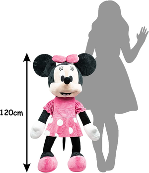 Peluche Minnie Mouse Gigante DISNEY Simba Pupazzo 120 CM - 260005061