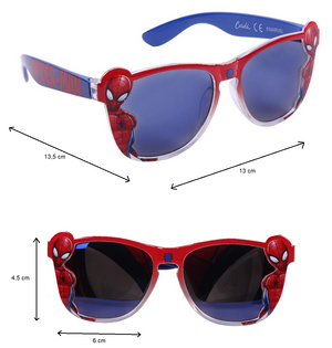 Occhiali da Sole Spiderman MARVEL Lenti Specchiate Rettangolari Filtro Uv400 - 1573