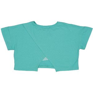 T-Shirt Corta con Incrocio Sul Retro Maglietta Ragazza Birba 97% Co 3% Ea - 64426.00/g