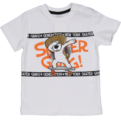 T-Shirt Maglietta Bambino Birba 100% Co - 64001.01/g