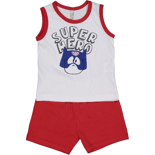Completo Canotta + Short Bambino Birba 100% Co - 69005.00/g