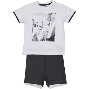 Completo T-Shirt + Short Bambino Birba 100% Co - 69027.00/g