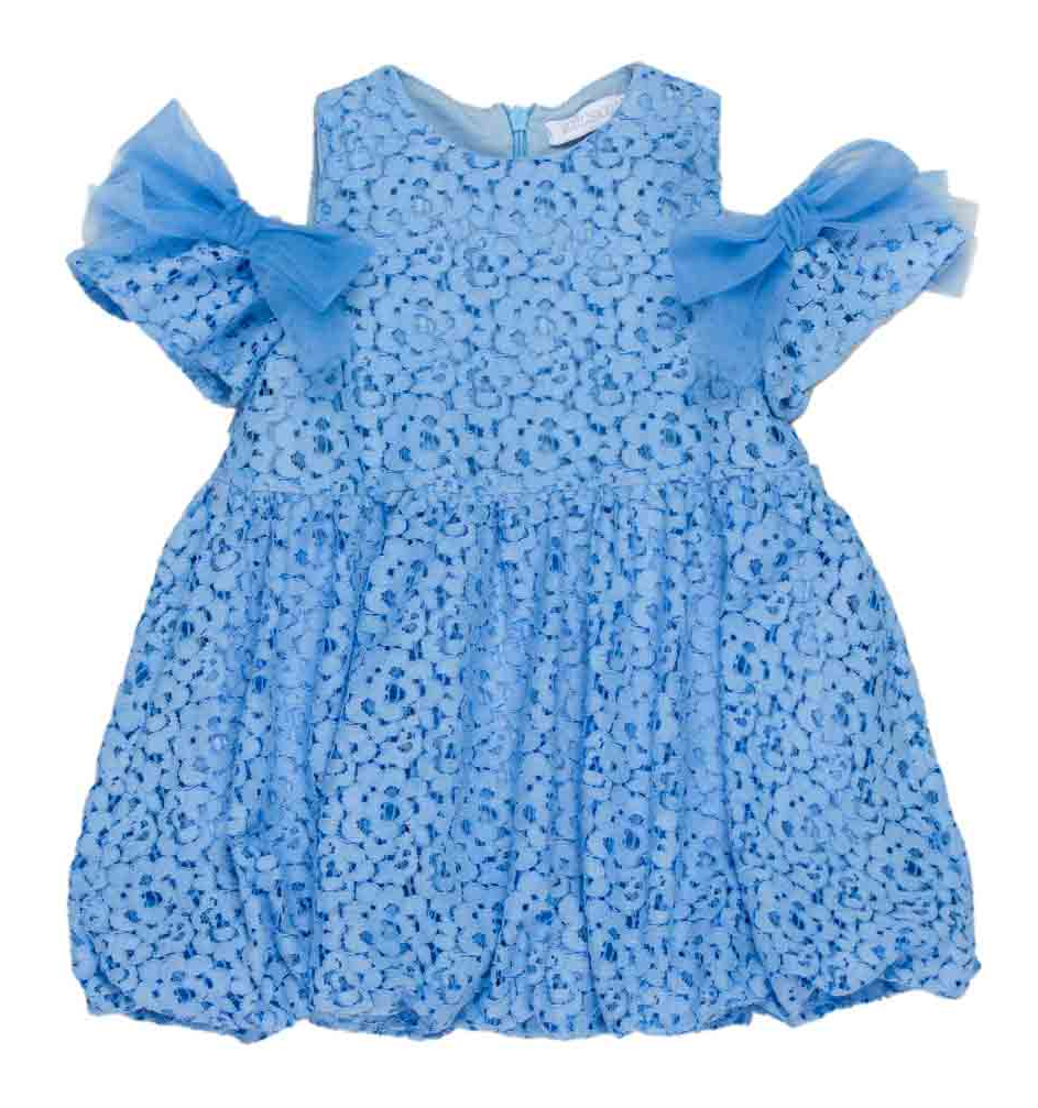 Scamiciata Neonata Vestito Motivo Floreale Meilisa Bay - Fl5053