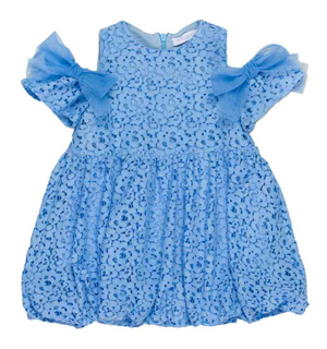 Scamiciata Neonata Vestito Motivo Floreale Meilisa Bay - Fl5053