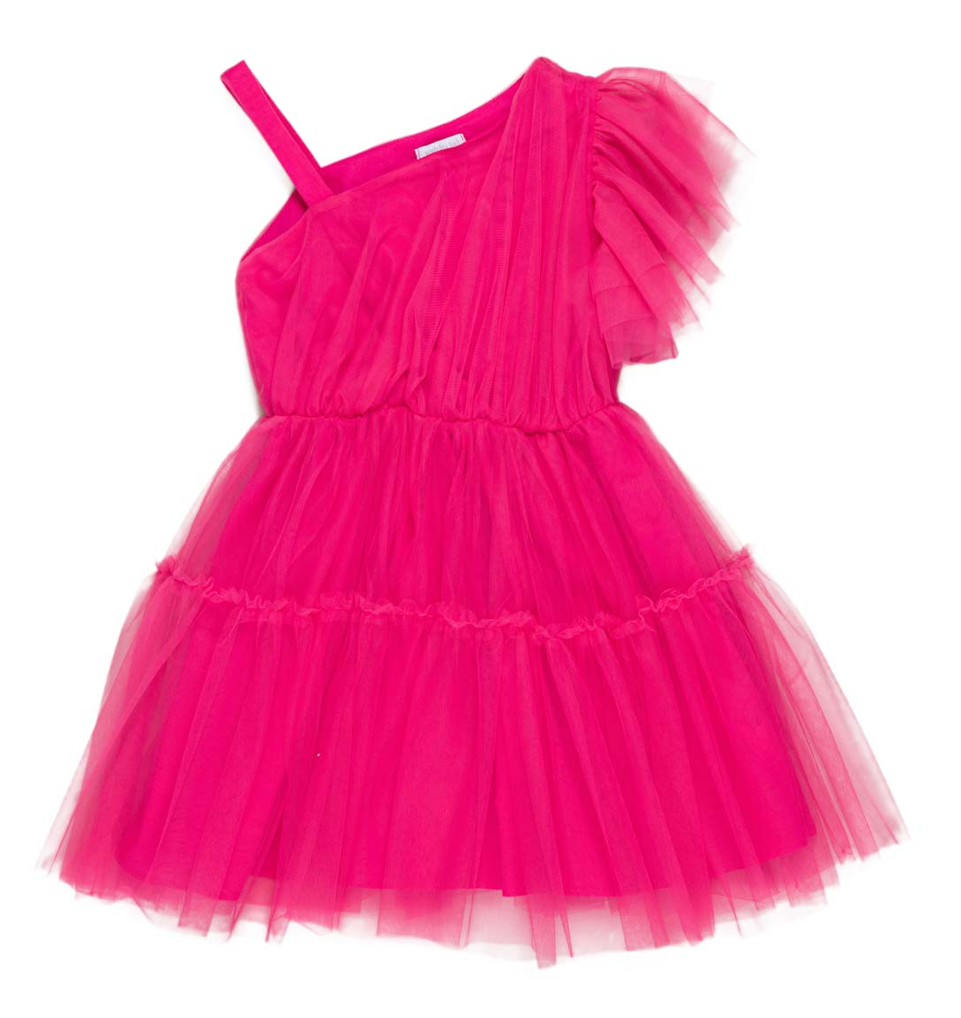 Scamiciata Ragazza Vestito in Tulle Meilisa Bay - Fl5155