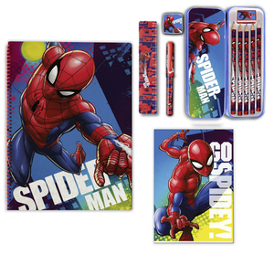 Set Cancelleria Spiderman 12 Pezzi - Mv15909