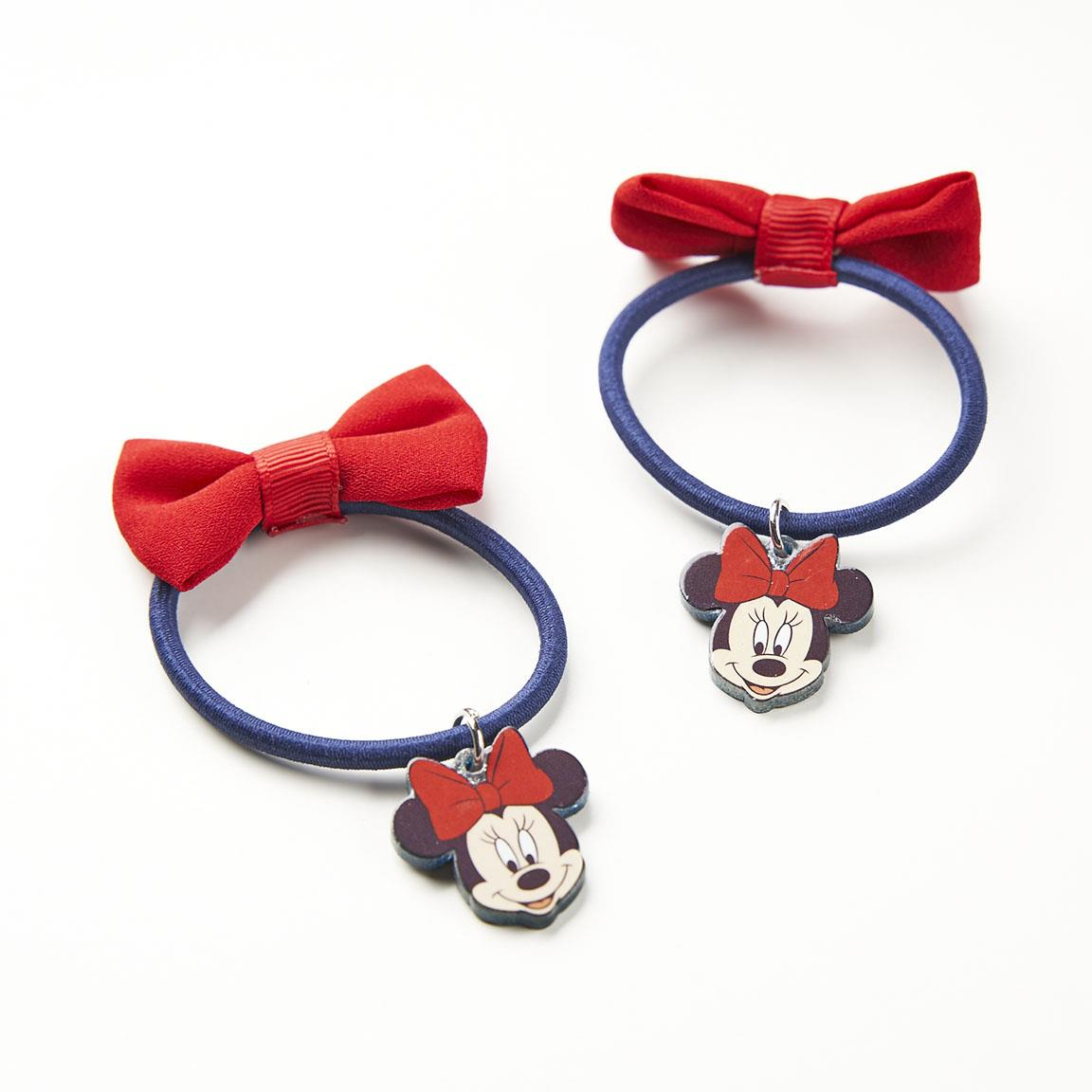 Set Accessori per Capelli Minnie DISNEY 4 Pezzi Cerchietto Mollette Codini