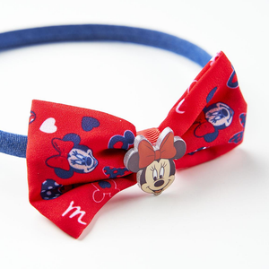 Set Accessori per Capelli Minnie DISNEY 4 Pezzi Cerchietto Mollette Scrunchies