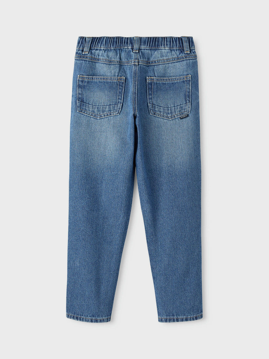 Pantalone Jeans con Vita Elasticizzata Bambino Ragazzo - 13211704
