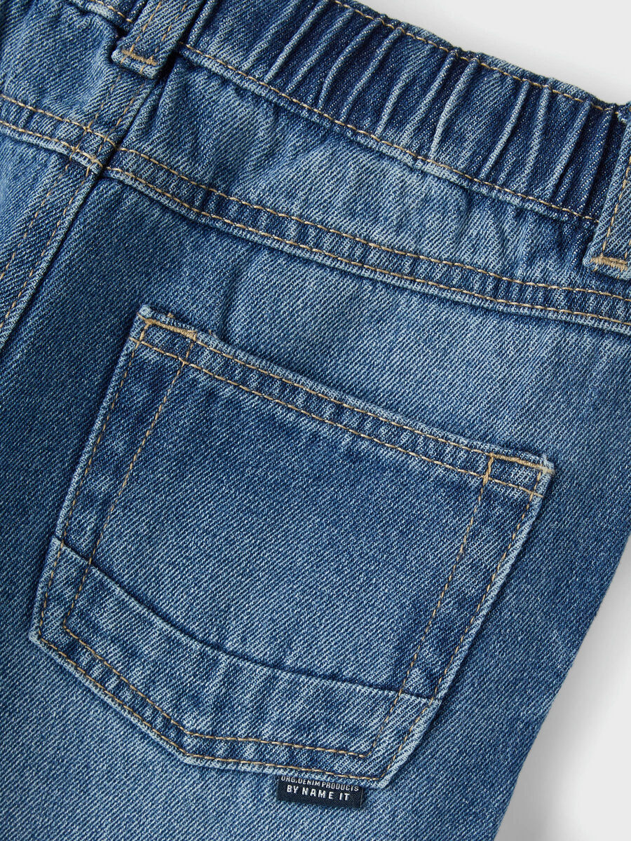 Pantalone Jeans con Vita Elasticizzata Bambino Ragazzo - 13211704