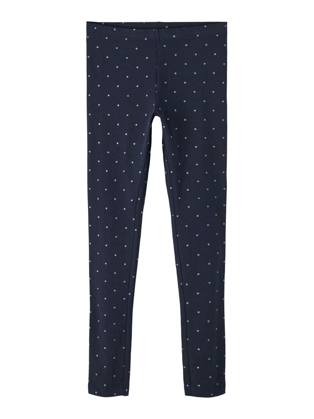 Leggings con Pois Pantaloni Ragazza - 13212336blu