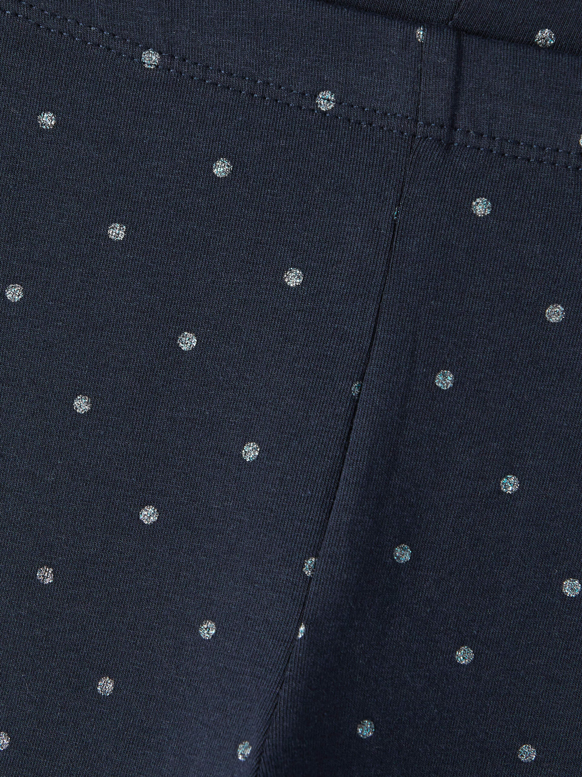 Leggings con Pois Pantaloni Ragazza - 13212336blu