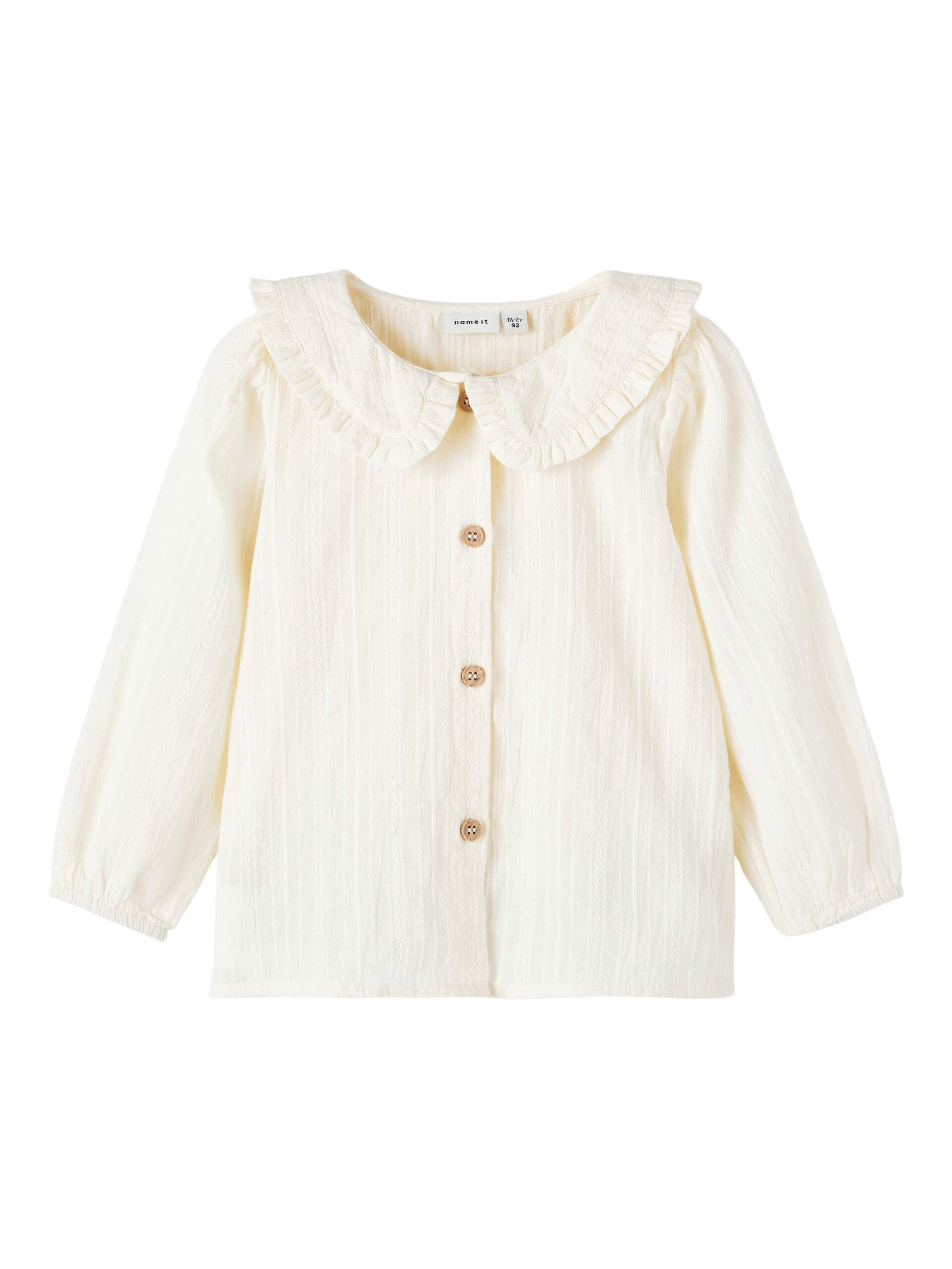 Camicia M.l. con Collo Rotondo Bambina 100%co - 13211726