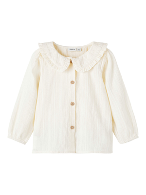 Camicia M.l. con Collo Rotondo Bambina 100%co - 13211726