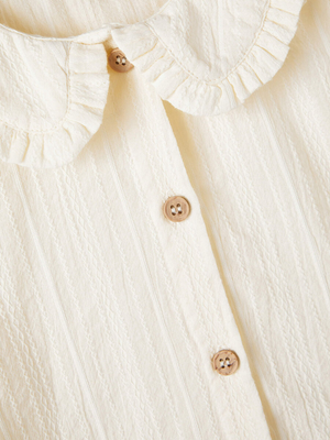 Camicia M.l. con Collo Rotondo Bambina 100%co - 13211726