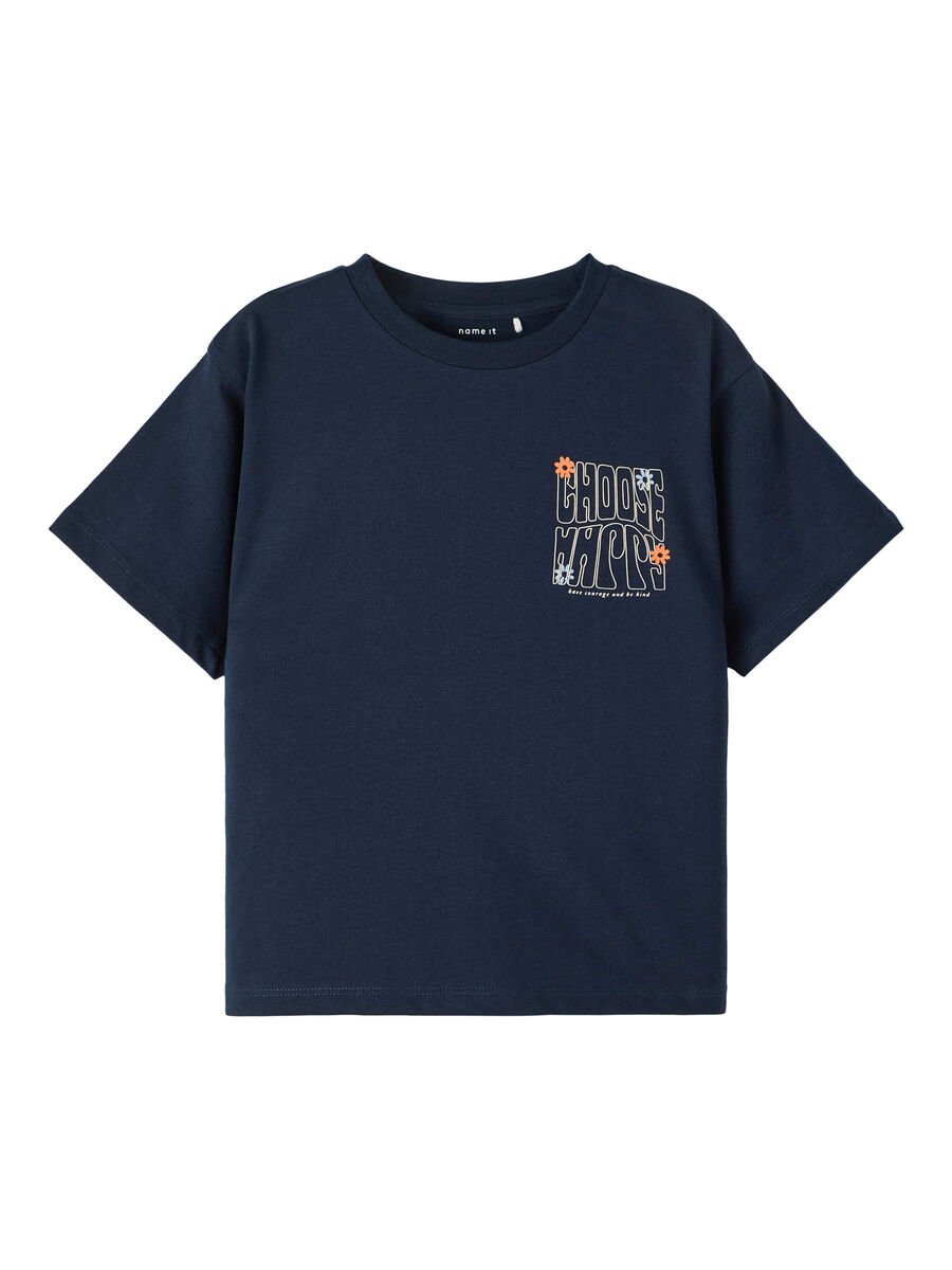T-Shirt M.c. Maglietta Ragazza 100%co - 13212128blu
