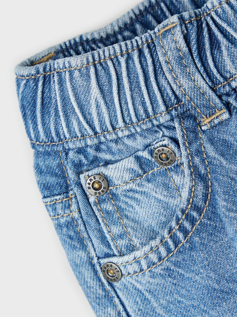 Pantalone Jeans con Vita Elasticizzata Bambino - 13212008