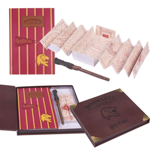 Set Harry Potter Block Notes Penna Mappa Del Malandrino  Scatola Regalo - 3363
