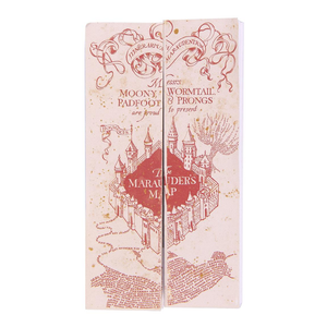 Set Harry Potter Block Notes Penna Mappa Del Malandrino  Scatola Regalo - 3363