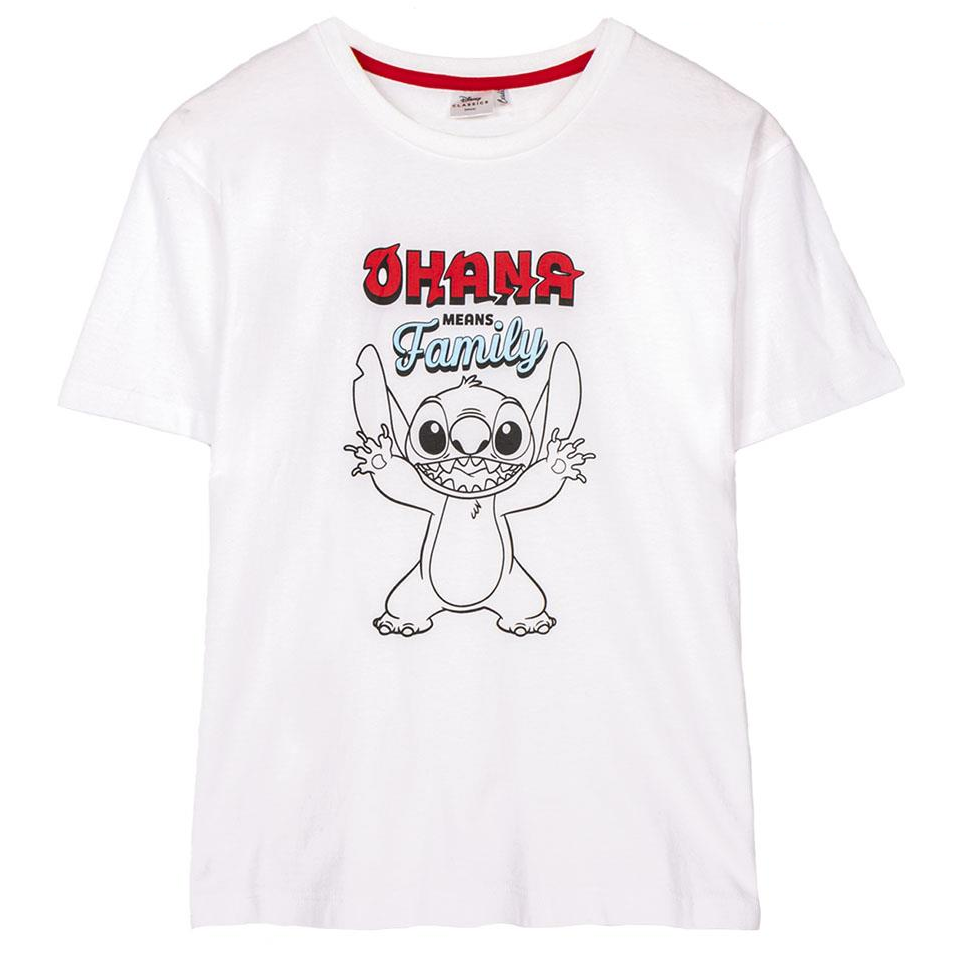 T-Shirt M.c. Lilo & Stitch Maglietta 100% Co - 1224