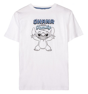 T-Shirt M.c. Lilo & Stitch Maglietta 100% Co - 1225