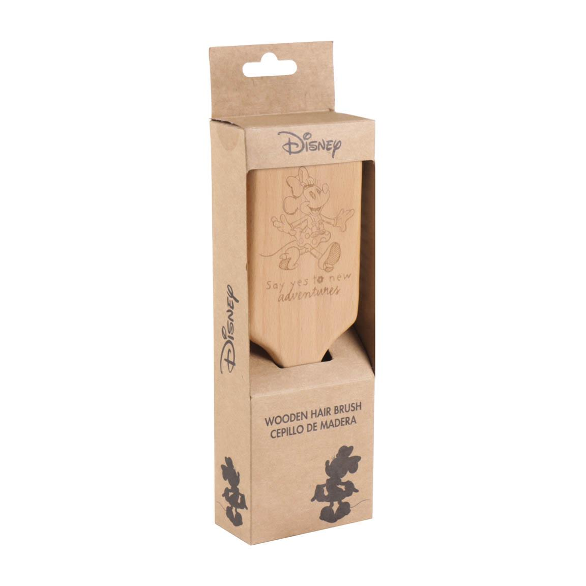 Spazzola Piatta per Capelli in Legno Minnie Mouse DISNEY 22 CM - 2327